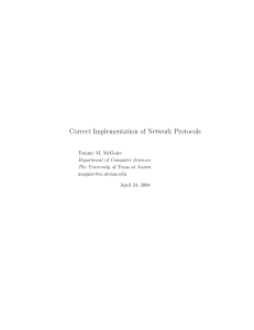 Correct Implementation of Network Protocols