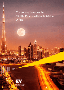 Corporate taxation in Middle East and North Africa 2014