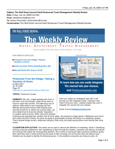 WSJ Weekly Review July 18