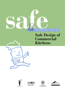 Safe Design of Commercial Kitchens