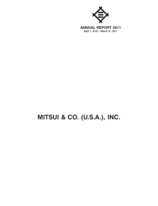 MITSUI & CO. (U.S.A.), INC.