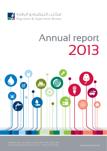Annual Report 2013 - Regulation & Supervision Bureau