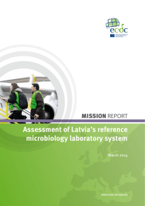 Assessment of Latvia's reference microbiology laboratory system