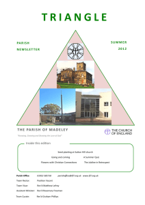 triangle - TF7.org.uk Madeley, Sutton Hill & Woodside Parishes