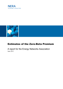 Estimates of the Zero-Beta Premium
