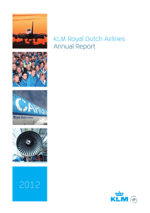 KLM Royal Dutch Airlines Annual Report