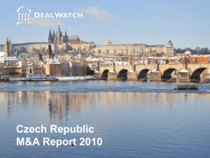 Czech Republic M&A Report 2010