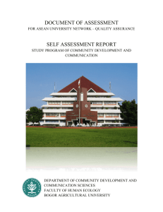 Document of Assessment SAR AUN QA Dept SKPM