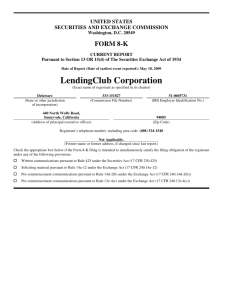 LendingClub Corporation