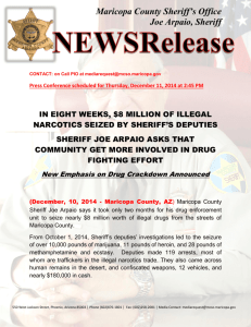 Announced - Maricopa County Sheriff's Office
