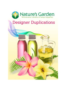 Compare Natures Garden Fragrance to