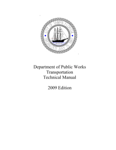 Transportation Technical Manual