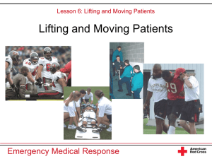 Chapter 05 Lifting and Moving Patients