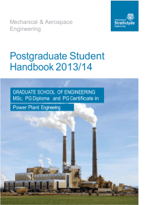 PG PPE Handbook 2013/14 - University of Strathclyde