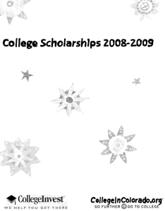 College Scholarshlps 2008...2.009