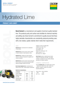 Hydrated Lime