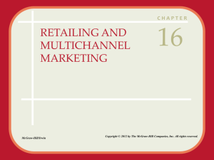 retailing and multichannel marketing