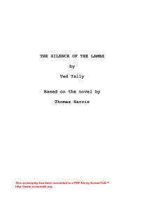 Silence of the Lambs - Make Film Teach Film