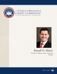 Russell D. Moore - The Ethics & Religious Liberty Commission