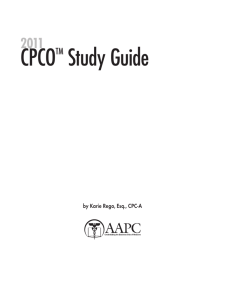 CPCOTM Study Guide
