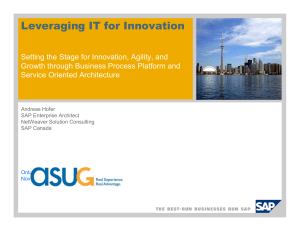 Leveraging IT for Innovation