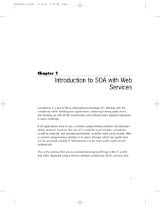 Introduction to SOA with Web Services