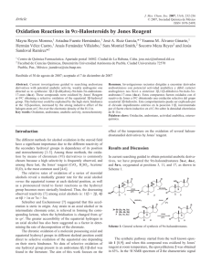 Oxidation Reactions in 9a-Halosteroids by Jones Reagent