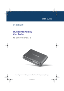 Multi-Format Memory Card Reader