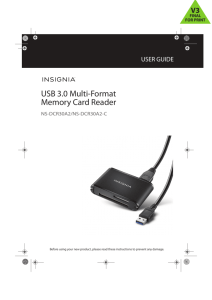 USB 3.0 Multi-Format Memory Card Reader