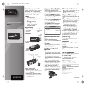 USB Broadband Device