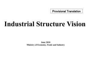 Industrial Structure Vision Industrial Structure Vision
