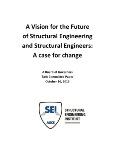 A Vision for the Future of Structural Engineering and