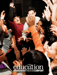 Education Report 2009–10 - Roundabout Theatre Company