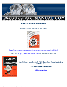 Bosch KE-Jetronic manual