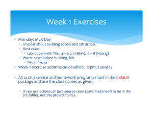Week 1 Exercises - Math and Computer Science