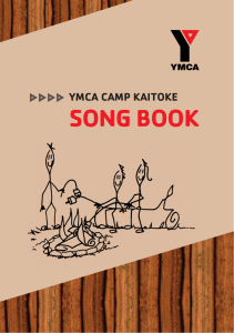 camp song book.indd - YMCA Greater Wellington