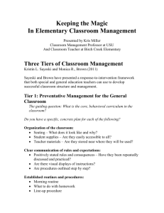 Keeping the Magic in Elementary Classroom Management