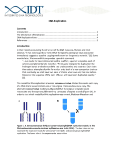 Tutorial: DNA Replication - Integrated DNA Technologies