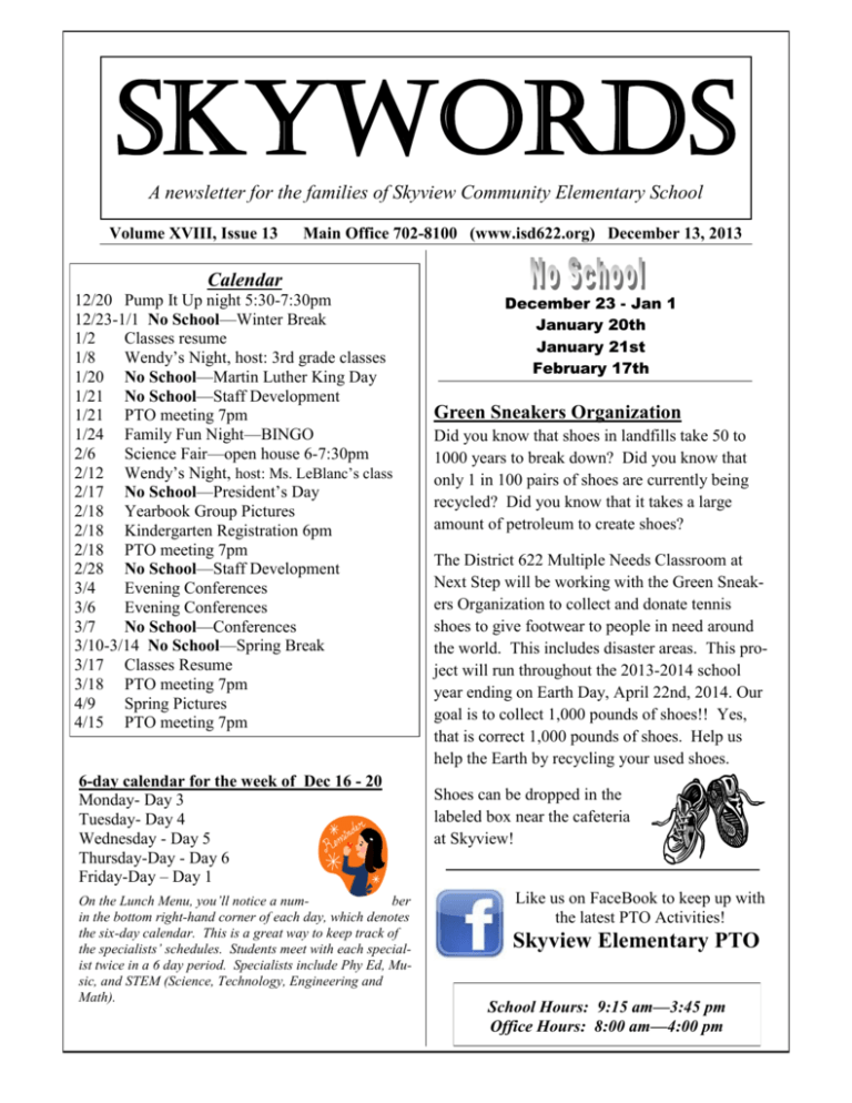 Skyview Elementary PTO Skyview Elementary PTO