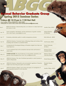 Animal Behavior Graduate Group