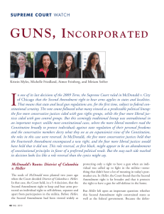 guns, incorporated - The Bar Association of San Francisco