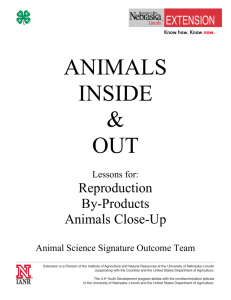 Section 3: Reproduction, By-Products, Animals Close