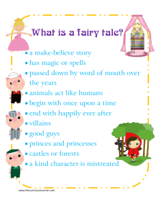 What is a fairy tale? - The Curriculum Corner