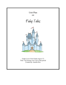 Fairy Tale Unit Plan - jrex2