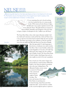 Neuse River Basin Facts And Information, Provided By The Nc Office