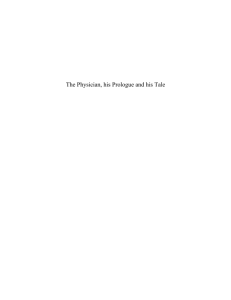 The Physician, his Prologue and his Tale
