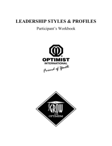 leadership styles & profiles