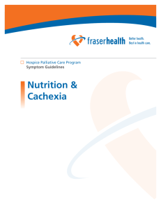 Nutrition & Cachexia