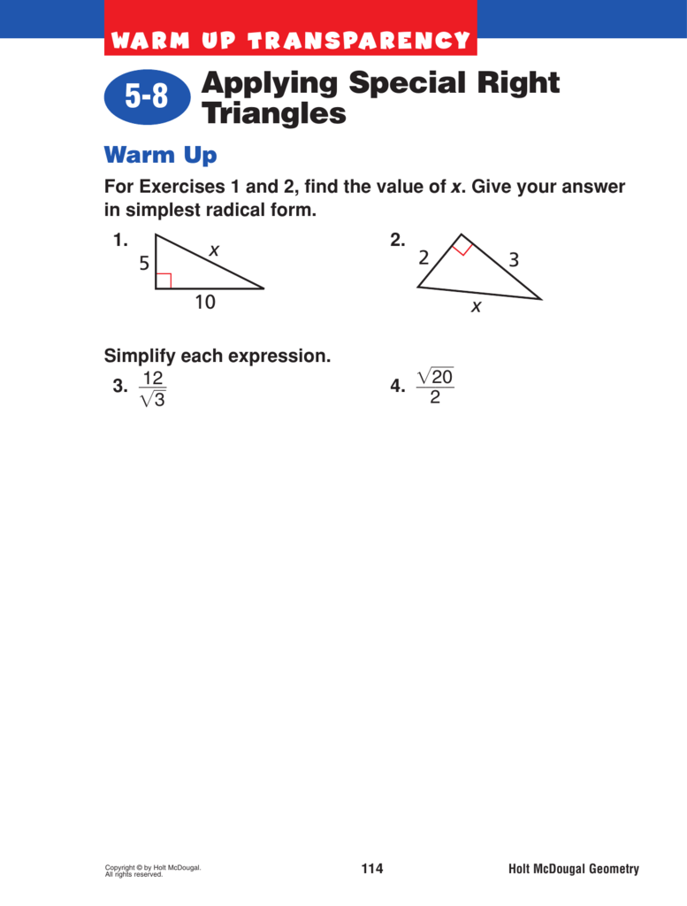 Homework help geometry holt