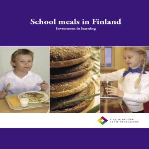 School meals in Finland